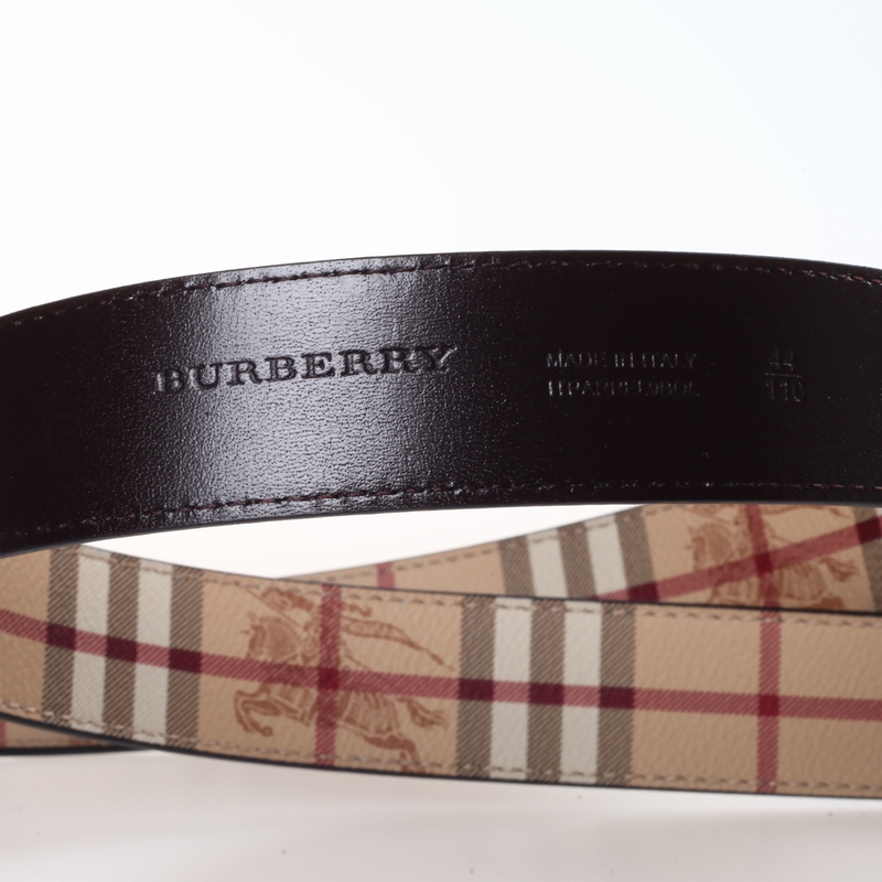 burberry haymarket check belt
